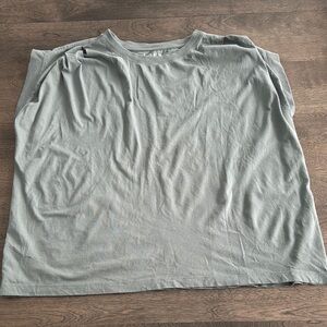 Like new sage green muscle tee